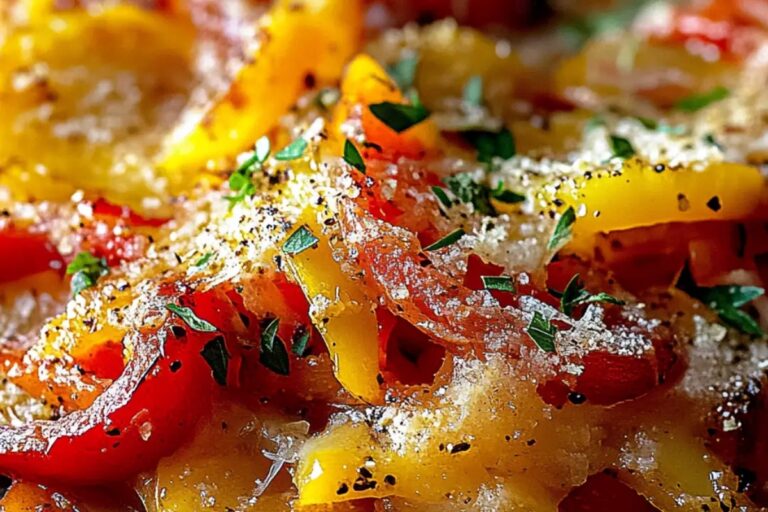Italian Bell Pepper And Onion Scarpaccia Recipe