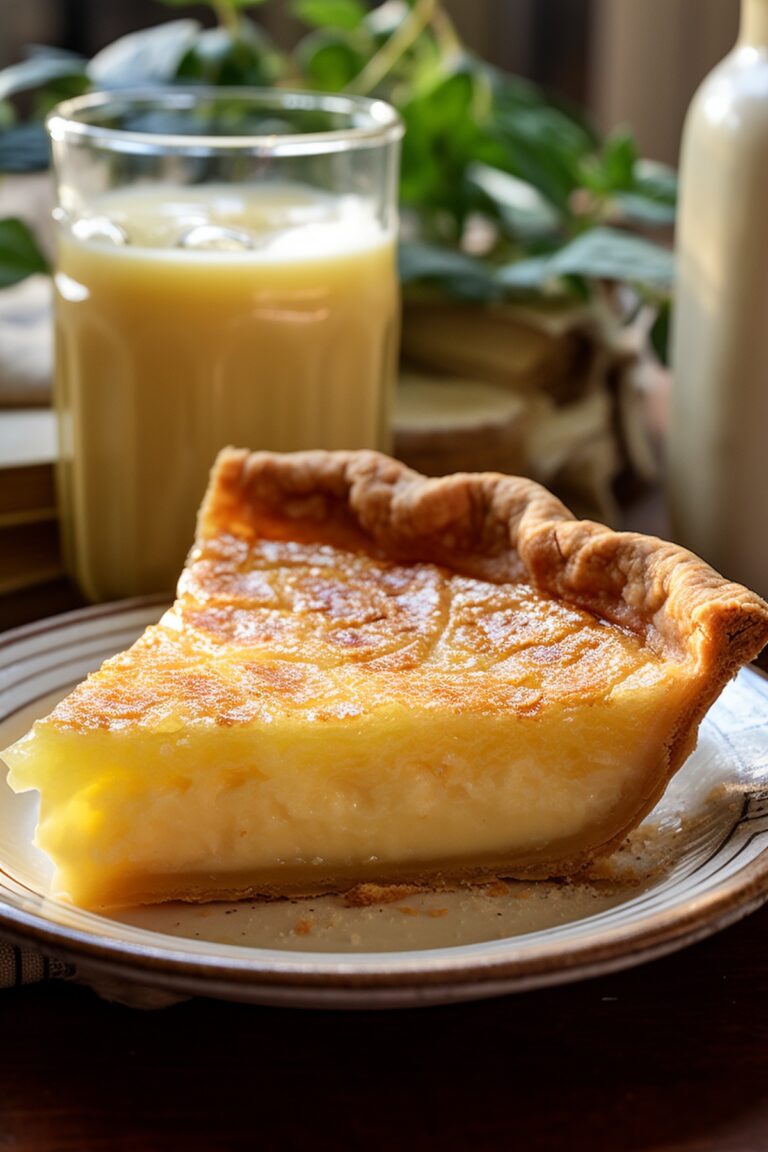 Old Fashioned Buttermilk Pie Recipe