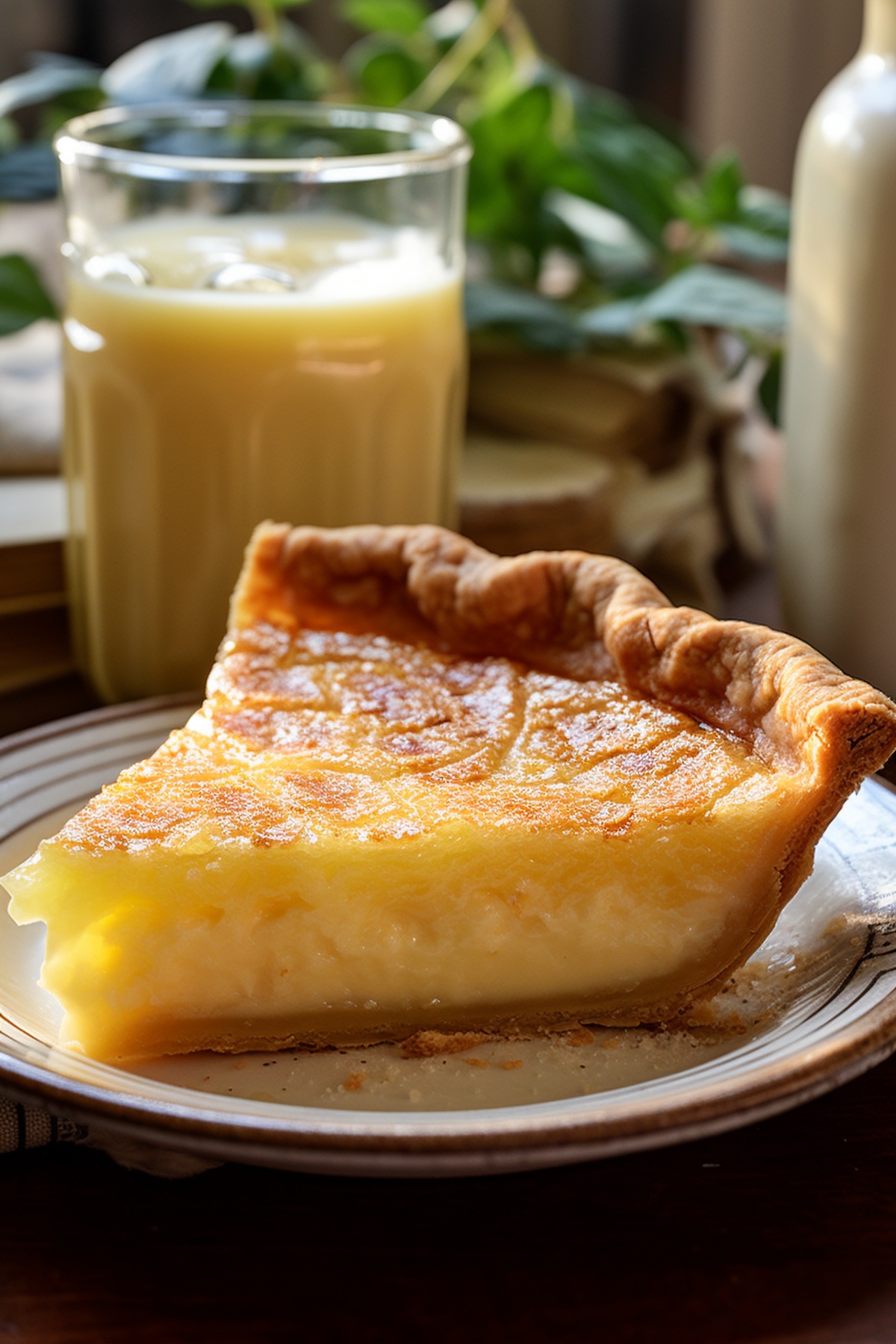Old Fashioned Buttermilk Pie Recipe
