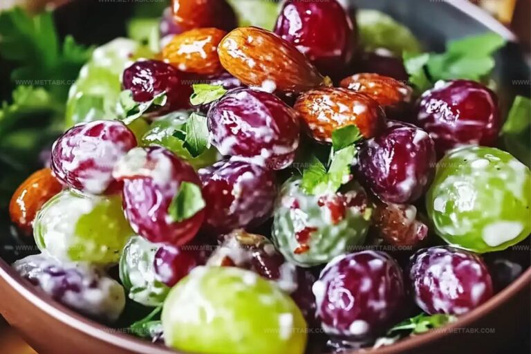 Sweet & Creamy Grape Salad Delight Recipe