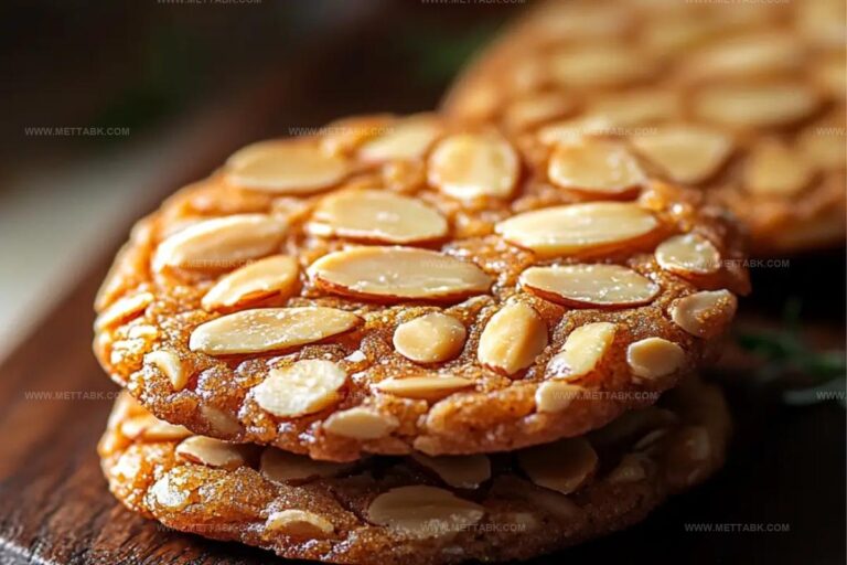 Thin And Crispy Almond Cookies Recipe