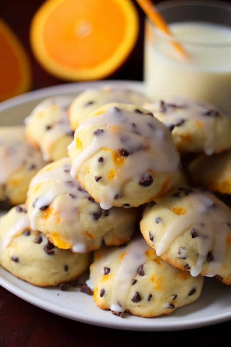 Orange Chocolate Chip Ricotta Cookies Recipe