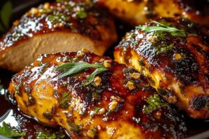 Hot Honey Baked Chicken Breasts Recipe