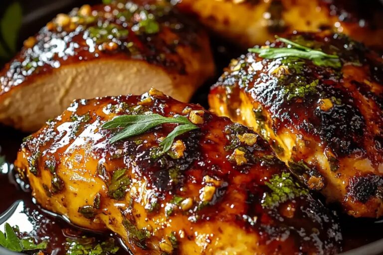 Hot Honey Baked Chicken Breasts Recipe