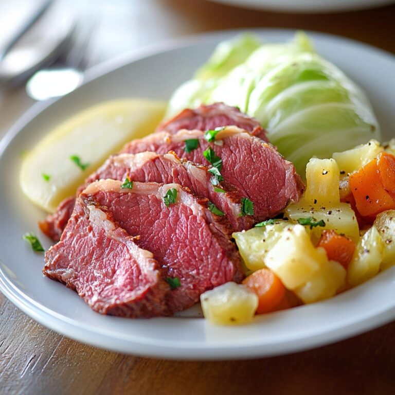 Corned Beef And Cabbage Recipe