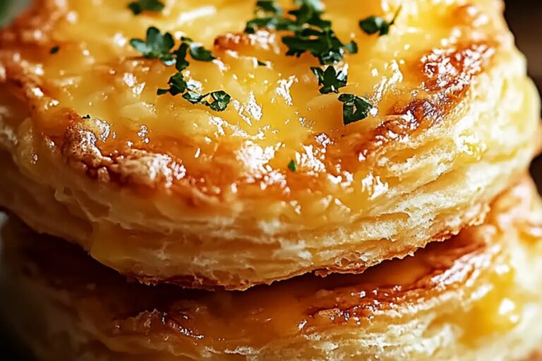 Beef And Cheese Butter Swim Biscuits Recipe