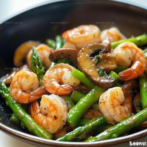 Shrimp And Asparagus Stir-Fry Recipe