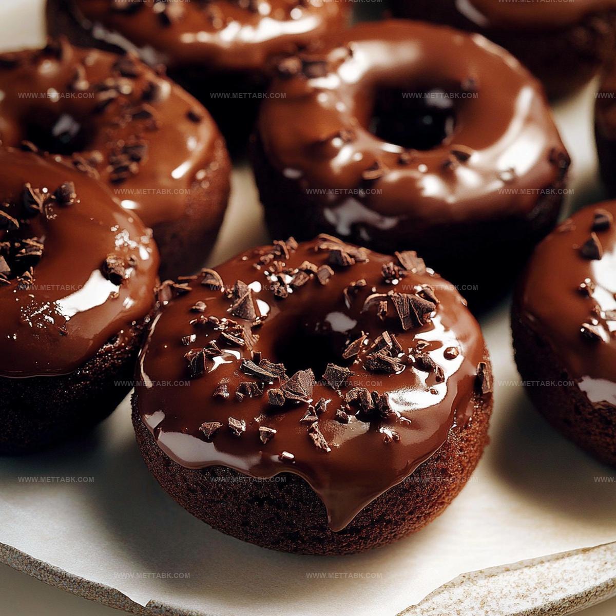 Chocolate Cake Donuts Recipe