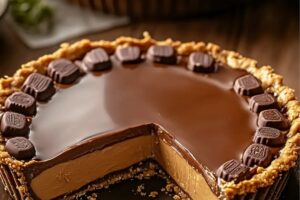 Giant Reeses Peanut Butter Cup Pie Recipe