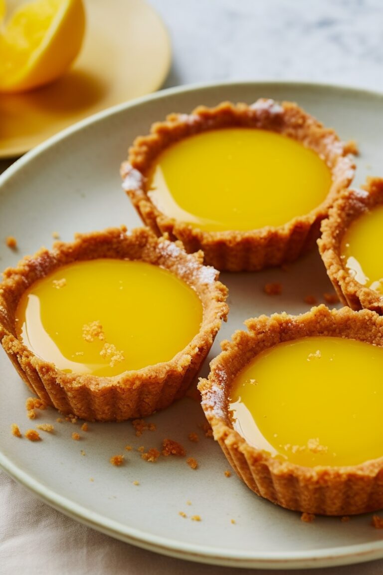 Lemon Curd Tartlets Recipe