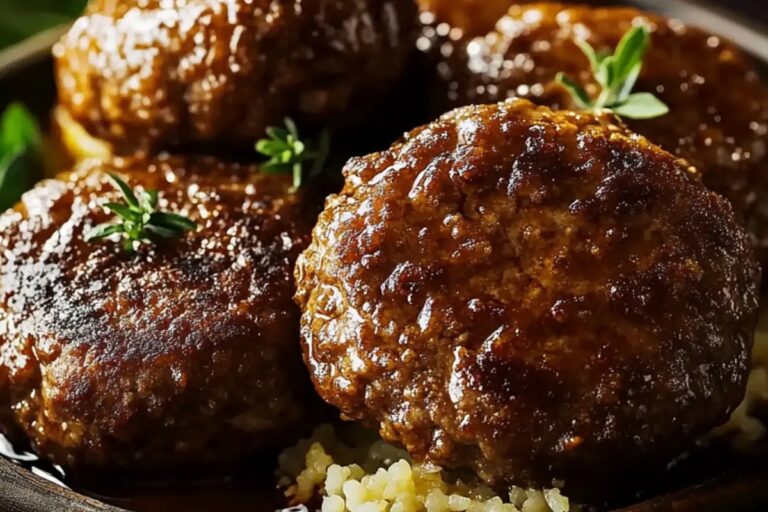 The Beef Rissoles Recipe