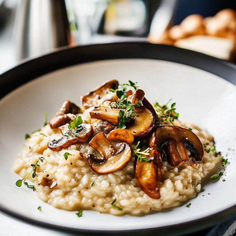 Mushroom Risotto Recipe
