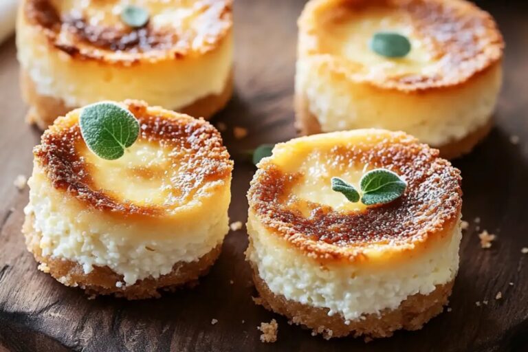 Mini Cottage Cheese Cheesecakes Recipe