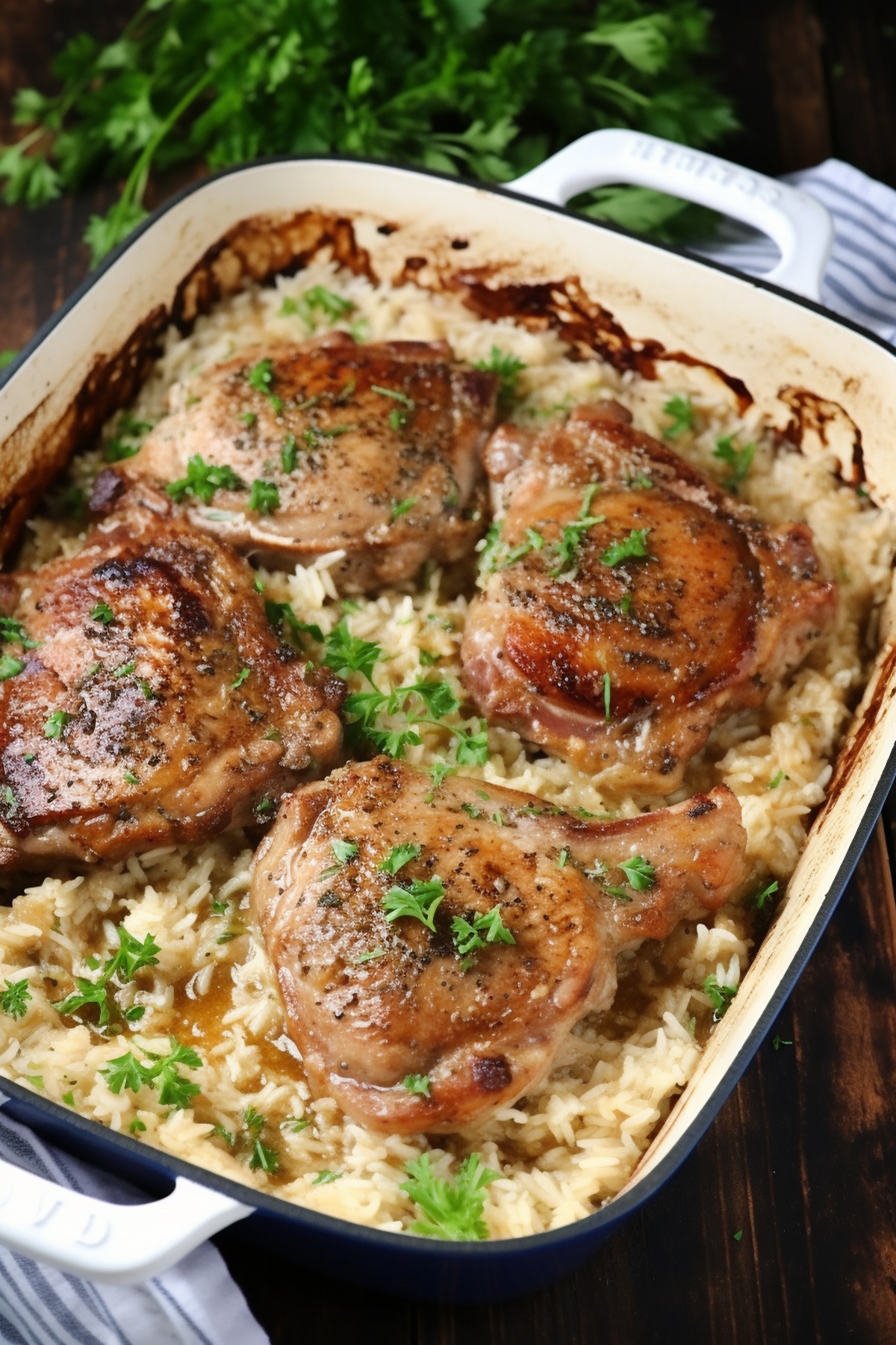 Pork Chops & Rice Casserole Recipe