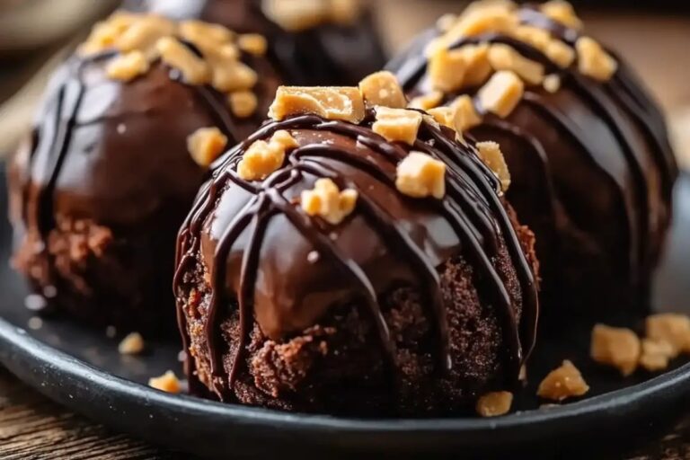 Peanut Butter Brownie Bombs Recipe