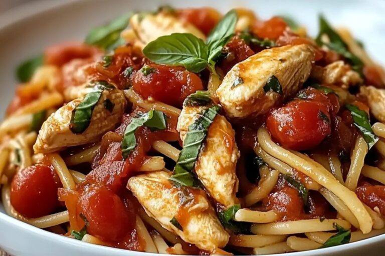 Bruschetta Chicken Pasta Recipe
