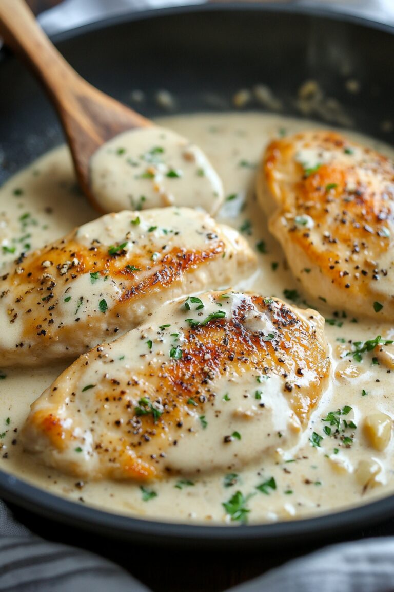 Creamy Garlic Chicken Recipe