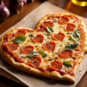 Heart-Shaped Pizza Recipe