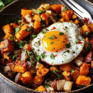 Sweet Potato Hash With Eggs Recipe