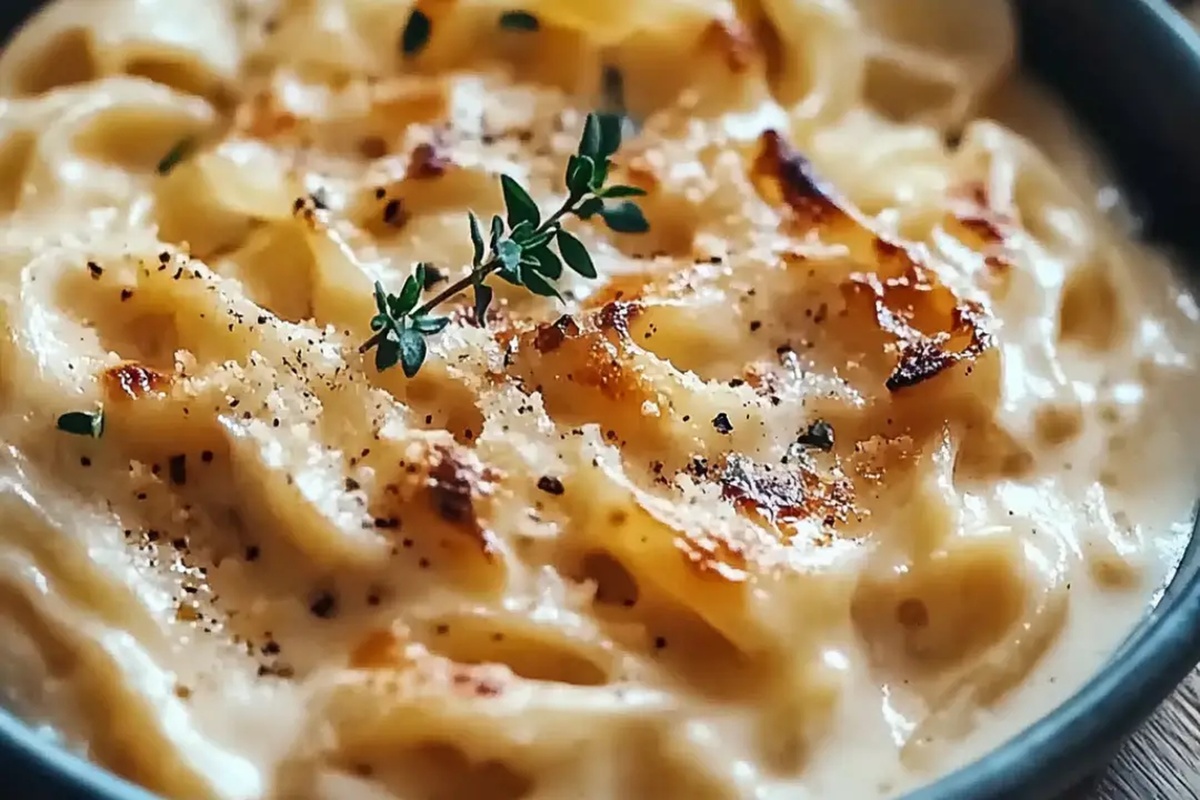 Creamy Noodles Romanoff Recipe