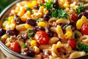 Cowboy Pasta Salad Recipe