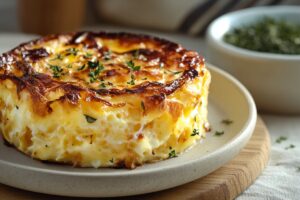 Baked Cottage Cheese Eggs Recipe