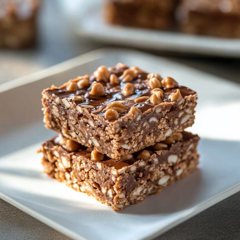 Homemade Crunch Bars Recipe