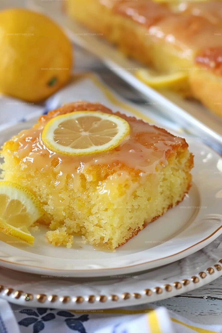 Lemon Cake To Die For Recipe