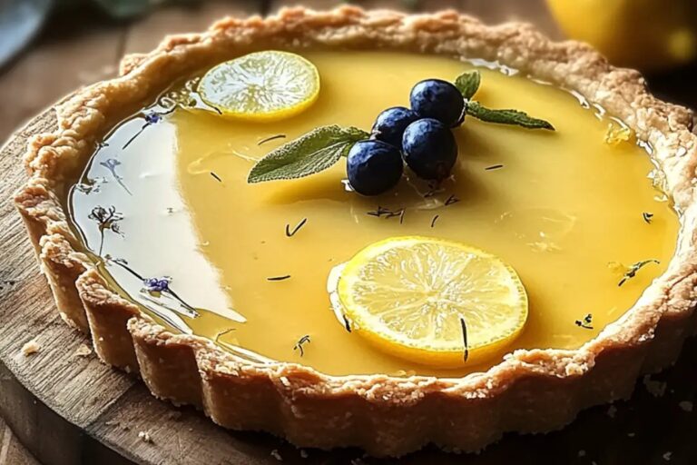 No-Bake Lemon Tart Recipe
