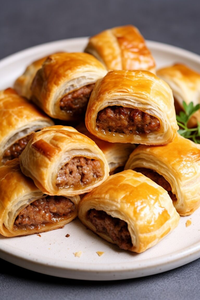 French Onion Sausage Roll Recipe