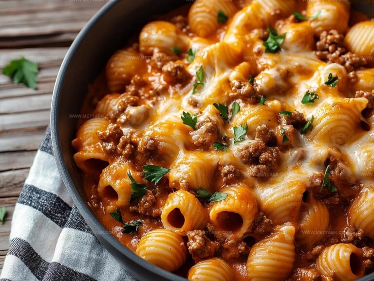 Creamy Beef And Shells Recipe