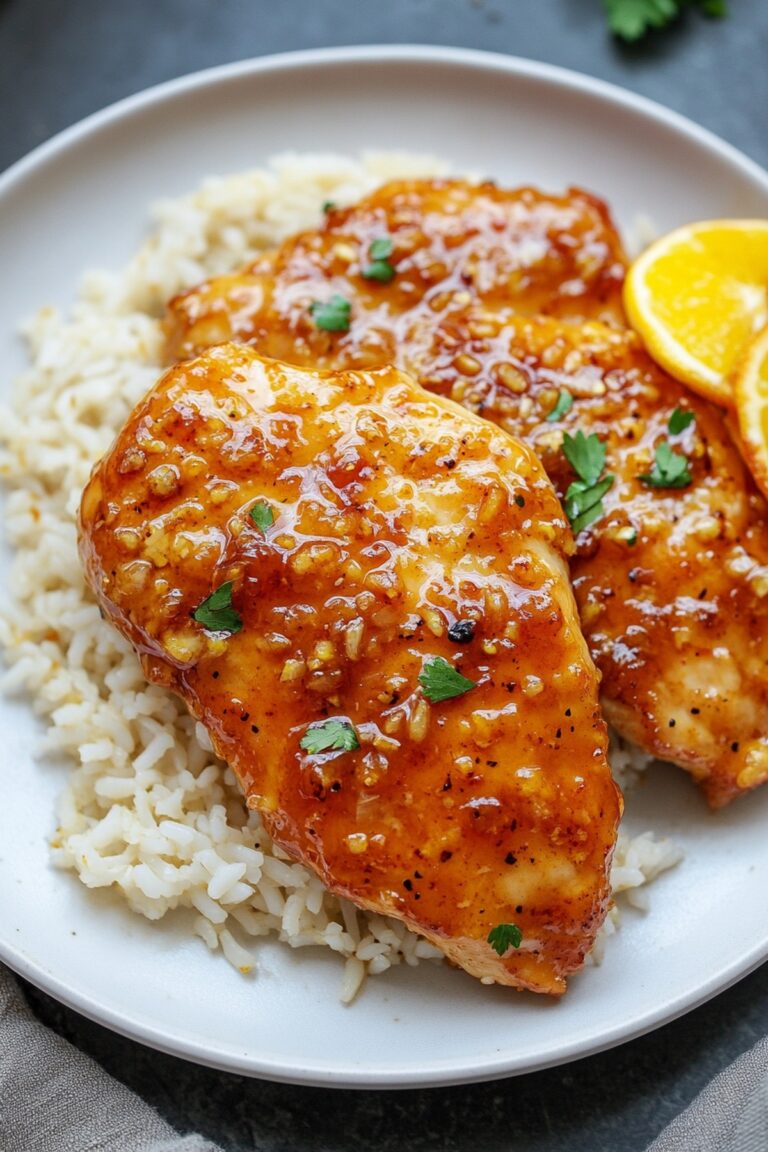 Honey Garlic Chicken Breasts Recipe