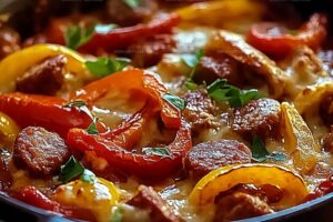 Italian Sausage And Pepper Casserole Recipe