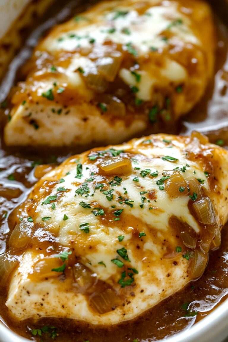 French Onion Chicken Bake Recipe