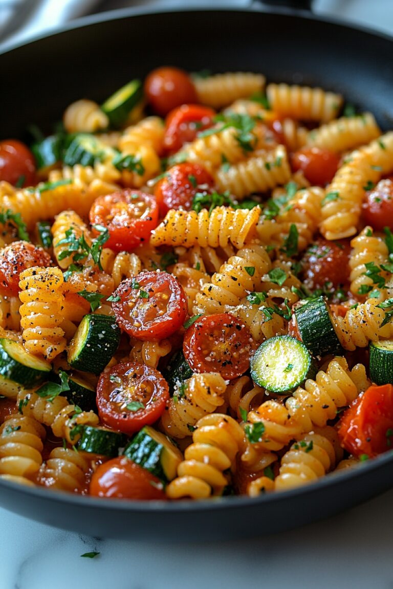 Tomato Zucchini Pasta Recipe