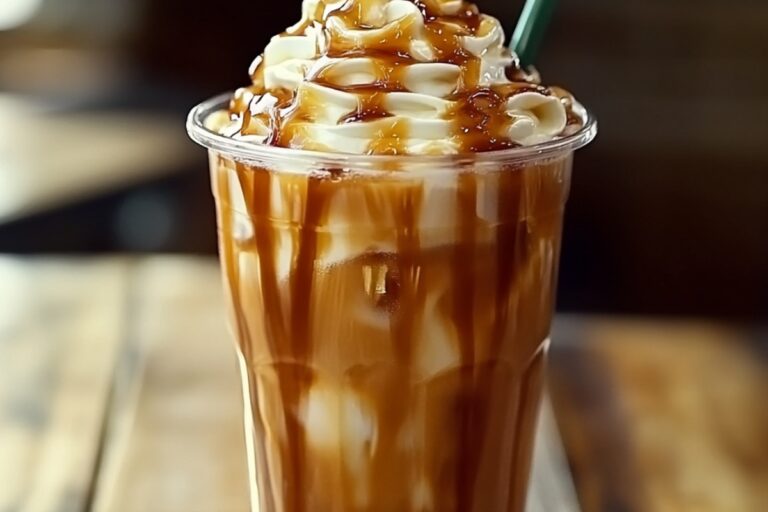 Caramel Iced Coffee Recipe