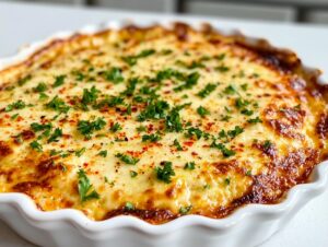 Baked Garlic Bread Dip Recipe