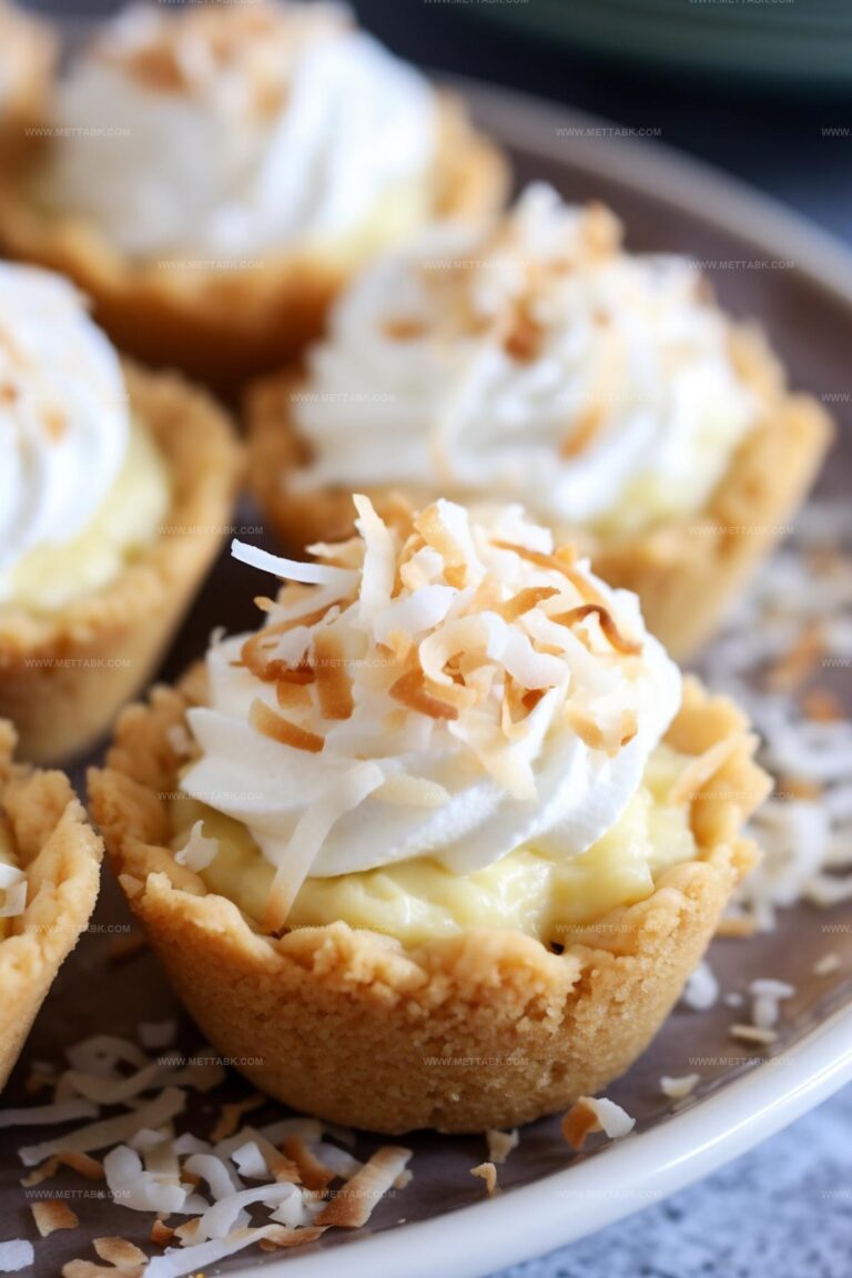Coconut Cream Pie Cookie Cups Recipe