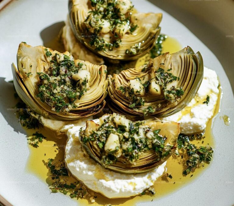 Artichokes On Whipped Ricotta Recipe