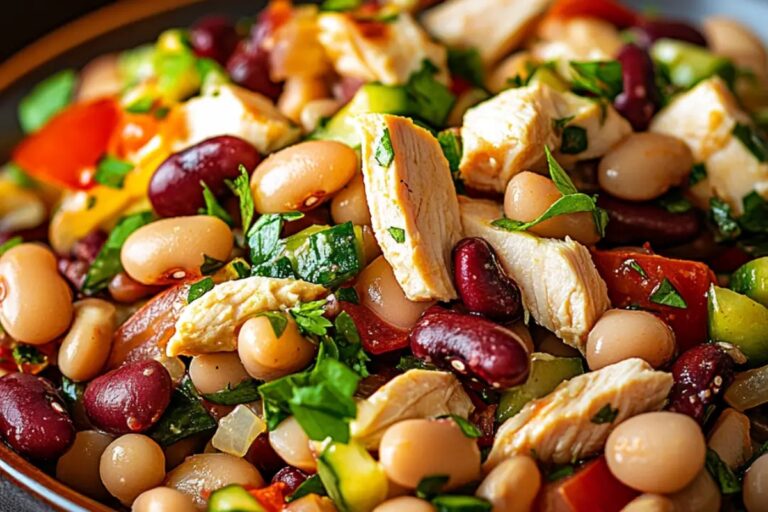 Dense Bean Chicken Salad Recipe