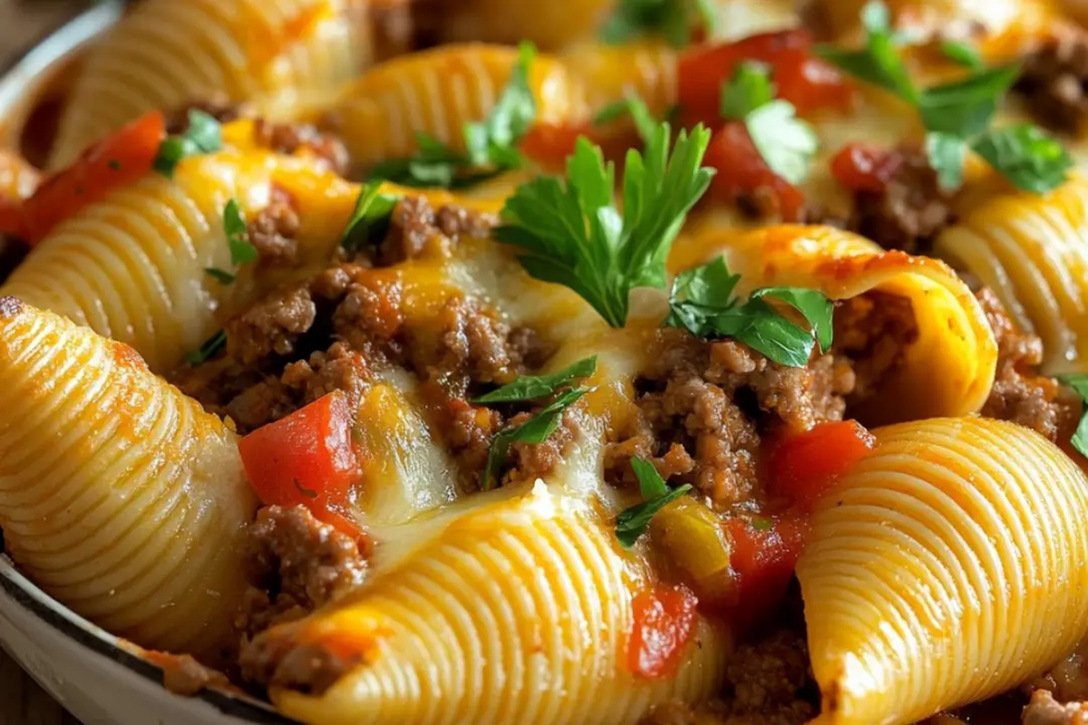 Taco Stuffed Shells Recipe
