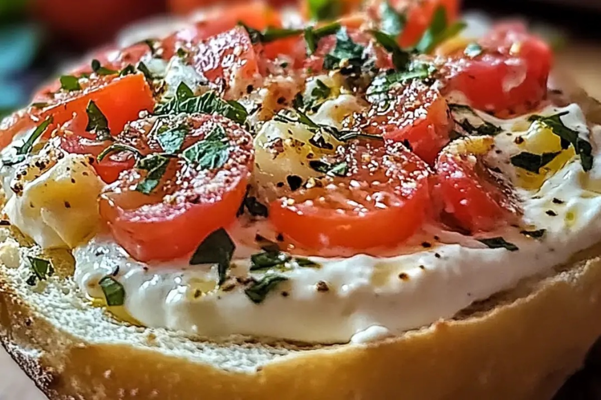 Creamy Bruschetta Dip Recipe