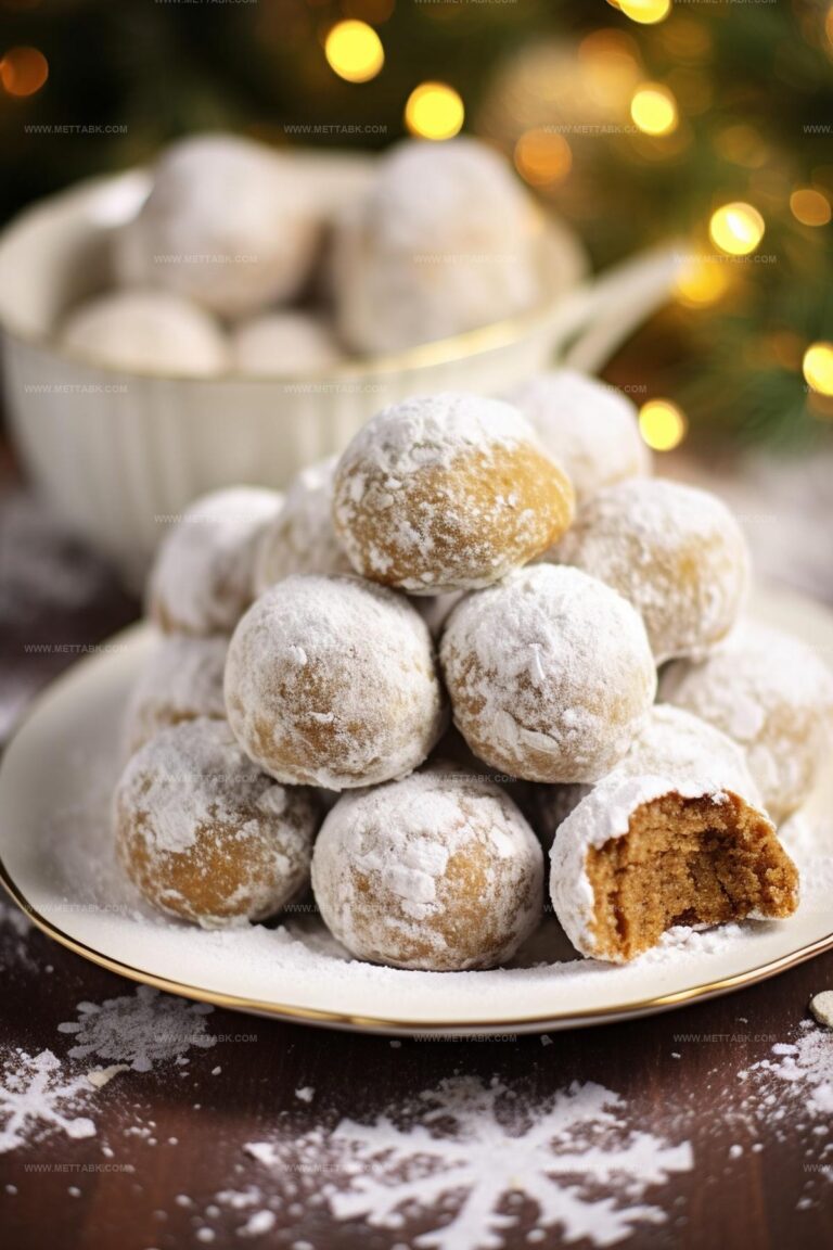 Gingerbread Snowballs Recipe