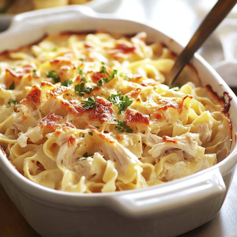 Easy Chicken Noodle Casserole Recipe