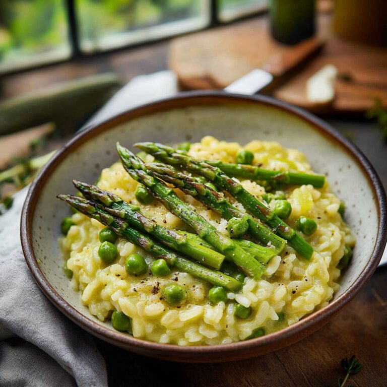 Spring Asparagus Risotto Recipe