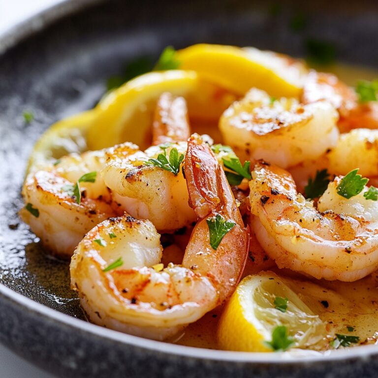 Lemon Garlic Shrimp Recipe