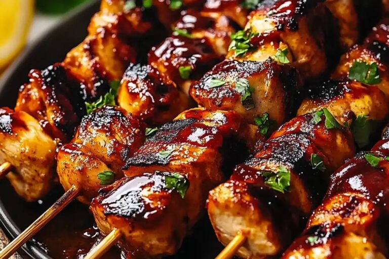 Bbq Beer-Marinated Chicken Skewers Recipe