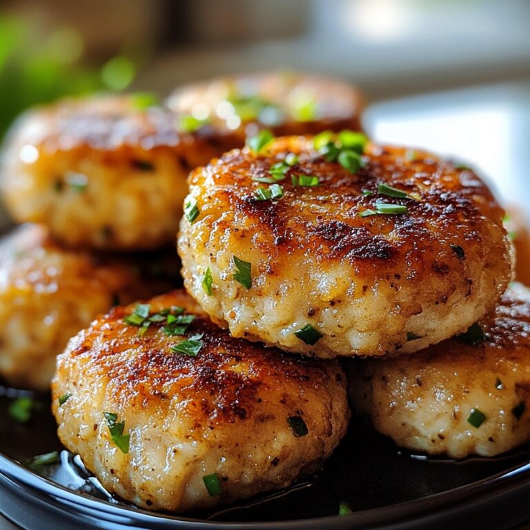 Air Fryer Chicken Rissoles Recipe