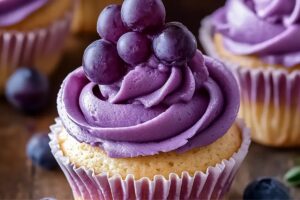 Grape Crush Cupcakes Recipe