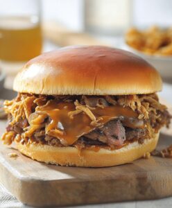 Slow Cooker Cowboy Sandwiches Recipe